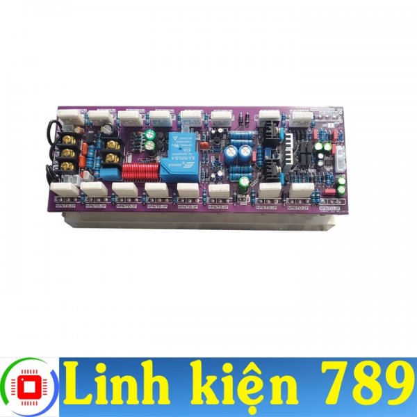 Mạch khuếch đại 18 sò 1 kênh 1200W 60-110VDC đôi 225x90x85mm( 0302/0281 )